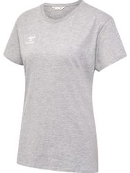hummel T-Shirt Rundhalsausschnitt gesticktes Logo Regular günstig online kaufen