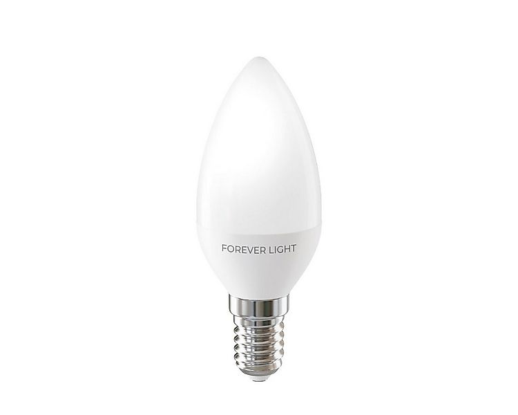 Forever Light LED-Leuchtmittel E14 C37 2.2 W 260 lm Kaltweiß 6000 K Energie günstig online kaufen