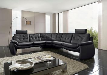 PLACES OF STYLE Ecksofa "Luna L-Form" in einzigartiger Optik günstig online kaufen