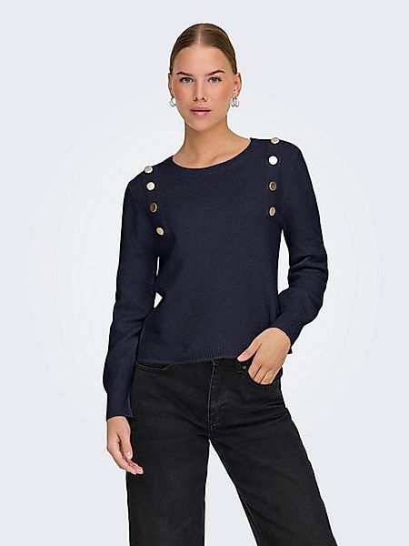 ONLY Rundhalspullover ONLJeanett (1-tlg) Drapiert/gerafft günstig online kaufen