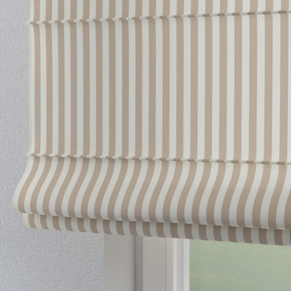 Dekoria Raffrollo Torino, hellbraun-ecru , 100 x 170 cm günstig online kaufen