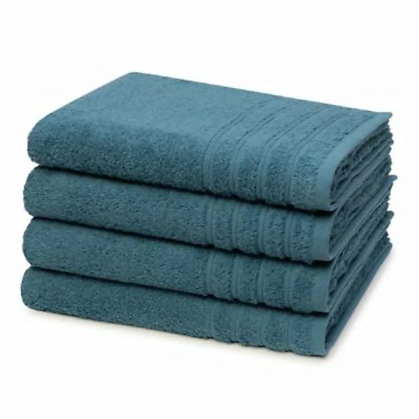 wewofashion® 4 X Handtuch - im Set AIDA Handtücher dunkelgrün günstig online kaufen