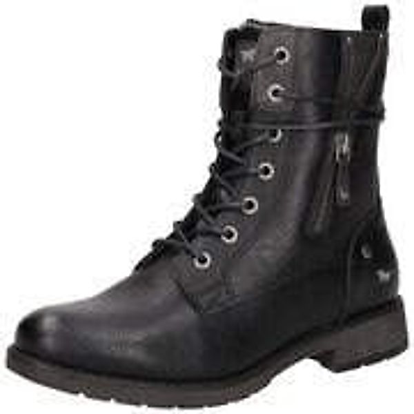 Mustang Schnürstiefelette Damen schwarz günstig online kaufen