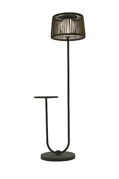 Leco LED Außen-Stehlampe Stehleuchte mit Ablagetisch, günstig online kaufen