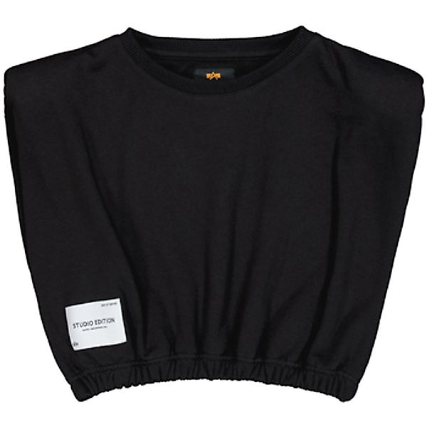 Alpha  Sweatshirt Studio Edition Sweatshirt Cropped Wmn - black günstig online kaufen