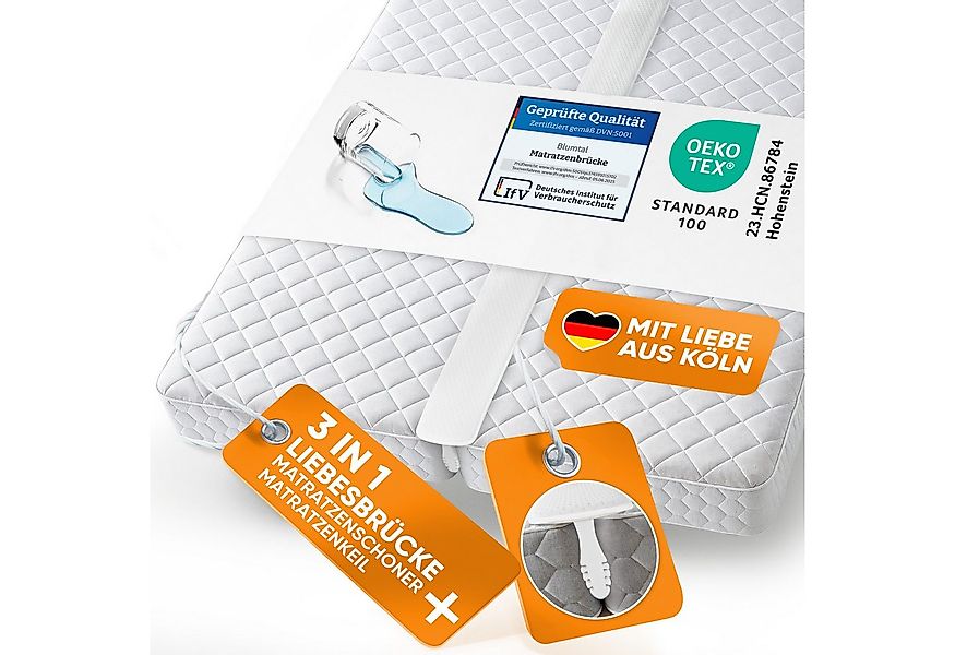 Matratzenkeil Set Liebesbrücke für Matratzen + Matratzenkeil bis 240 cm Ges günstig online kaufen