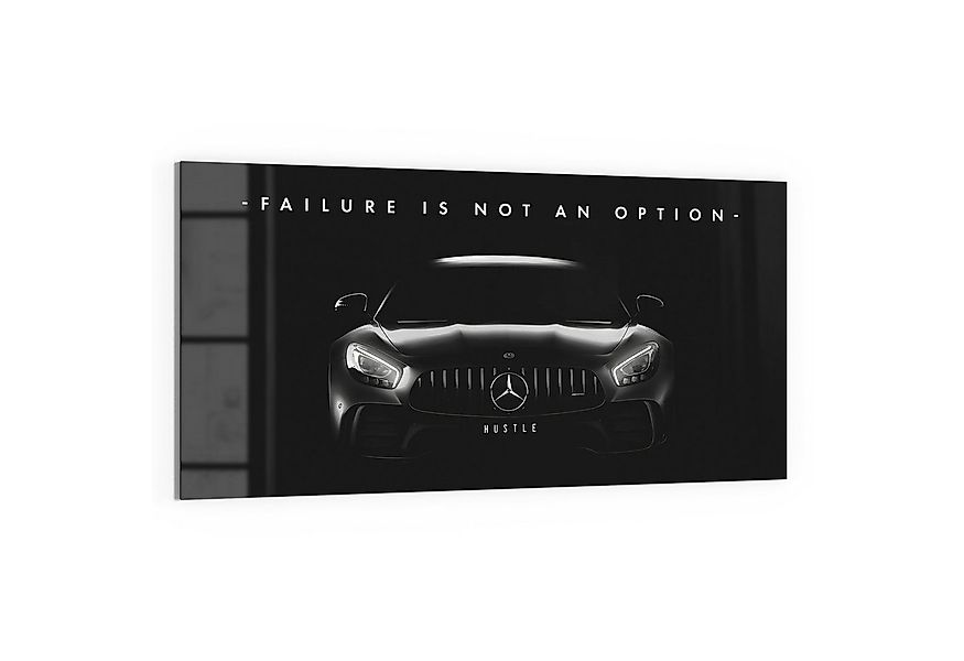 DEQOART Glasbild 'Antrieb im Fokus', 'Antrieb im Fokus', Glas Wandbild Bild günstig online kaufen