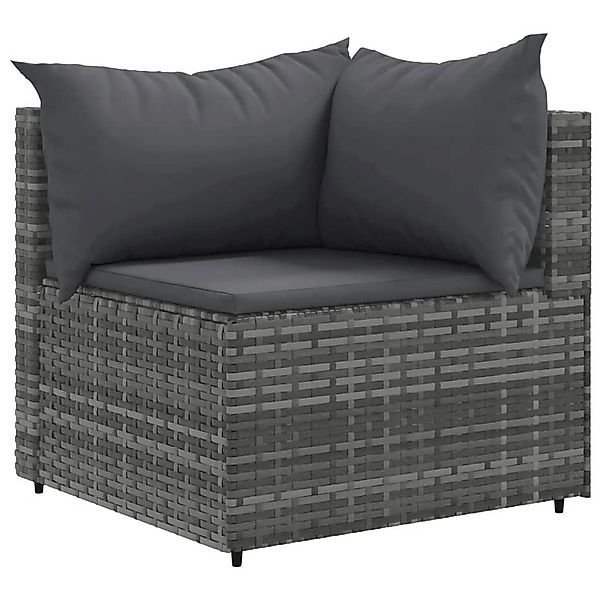 vidaXL Gartenlounge-Set 4-tlg. Garten-Lounge-Set mit Kissen günstig online kaufen