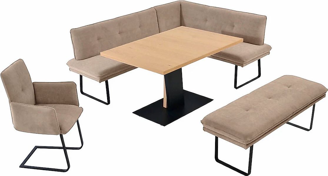 K+W Komfort & Wohnen Essgruppe "Giacomo III" 4 Stk. tlg. wahlweise links od günstig online kaufen