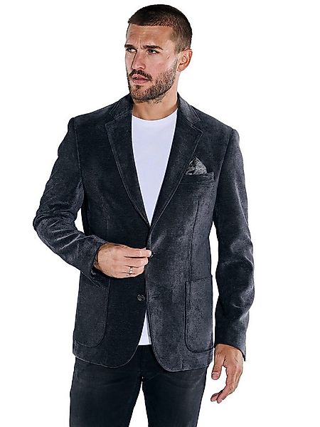 emilio adani Sakko Herren Freizeit-Sakko slim fit, Dunkelgrau günstig online kaufen