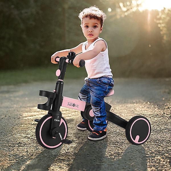 FableKids Dreirad EMMA 7in1 Kinderdreirad Laufrad Lernrad Kinder Fahrrad, a günstig online kaufen