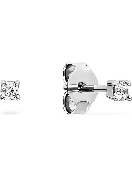 FAVS Paar Ohrstecker FAVS Damen-Ohrstecker 925er Silber 2 Zirkonia günstig online kaufen
