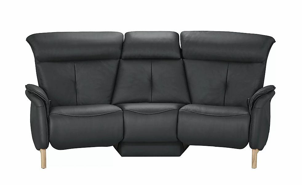 himolla Einzelsofa Leder  4708 ¦ schwarz ¦ Maße (cm): B: 216 H: 97 T: 119.0 günstig online kaufen