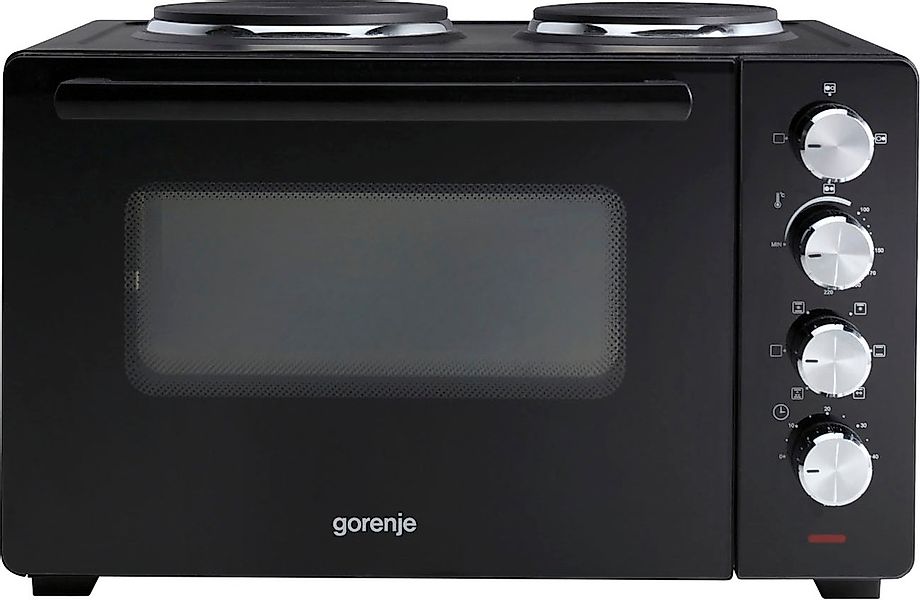 gorenje Mini-Ofen  OM30GBX ¦ schwarz ¦ Glas,Metall,Material-Mix ¦ Maße (cm) günstig online kaufen