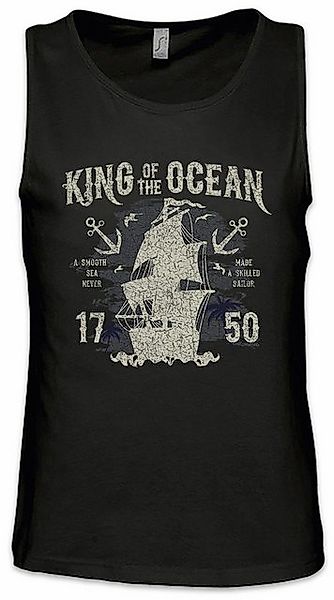 Urban Backwoods Tanktop King Of The Ocean Ärmelloses T-Shirt Sailor 1750 Se günstig online kaufen