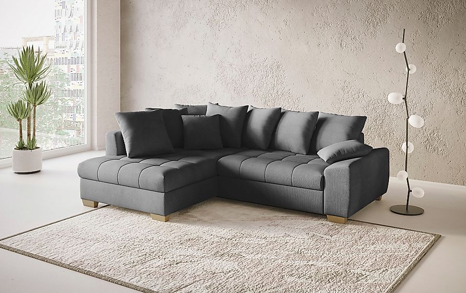 Mr. Couch Ecksofa "Nikita II, L-Form, bis 140kg pro Sitzplatz belastbar", m günstig online kaufen