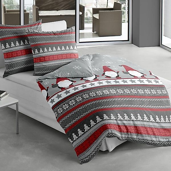 TRAUMSCHLAF Bettwäsche Wichtel, Biber, 2 teilig, günstig online kaufen