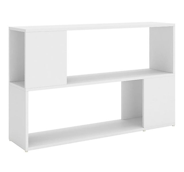 vidaXL Bücherregal 100 x 24 x 63 cm Bücherregal Weiß 100x24x63 cm Spanplatt günstig online kaufen