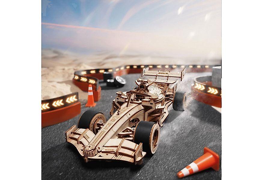 Robotime 3D-Puzzle Robotime Rennwagen Bausatz ?? 3D Puzzle, 246 Puzzleteile günstig online kaufen