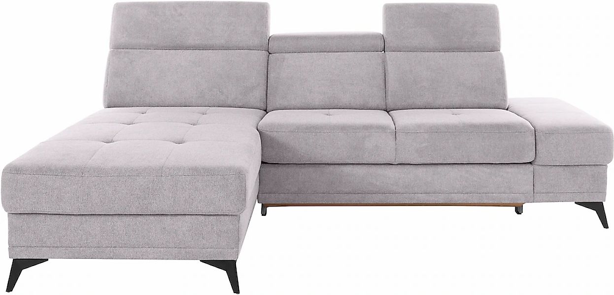 Home affaire "Cardiz L-Form" inkl.Kopfteilverstellung und Federkern wahlwei günstig online kaufen