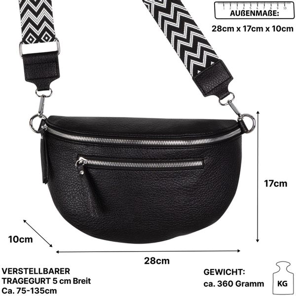 EAAKIE Gürteltasche Bauchtasche Umhängetasche Crossbody-Bag Kunstleder günstig online kaufen