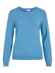 Vila Rundhalspullover "VIRIL O-NECK L/S KNIT TOP - NOOS" günstig online kaufen