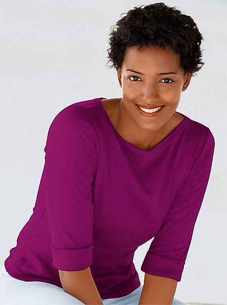 Sieh an! T-Shirt Rundhalsshirt . günstig online kaufen