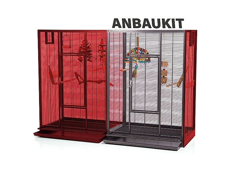 Montana Cages Vogelkäfig Anbaukit für Vogelvoliere - New Melbourne - Antik günstig online kaufen