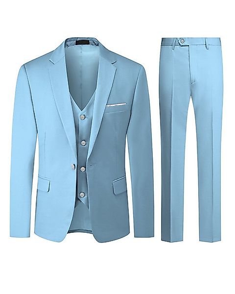 Allthemen Anzug (3 tlg) im Slim Fit ein Knopf Anzüge für Hochzeit günstig online kaufen