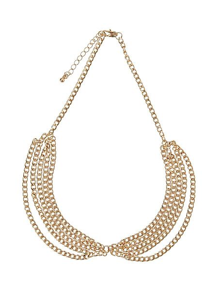 VILA Kette Halskette Damen Gold günstig online kaufen