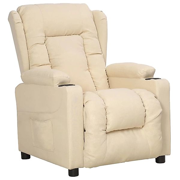 vidaXL Relaxsessel Creme Stoff 339057 günstig online kaufen