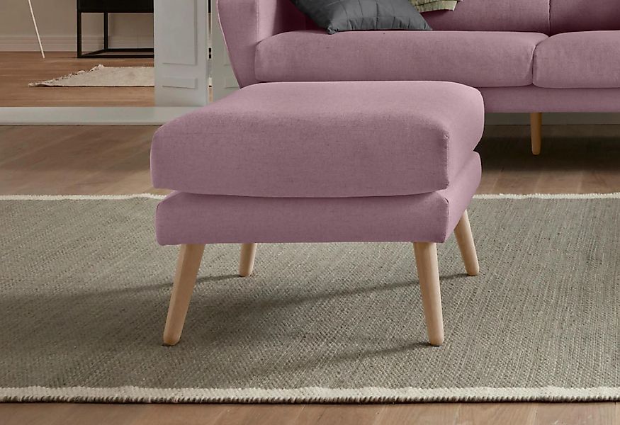 OTTO home Hocker "Bille" mit Eiche-Beinen, Design by Morten Georgsen günstig online kaufen