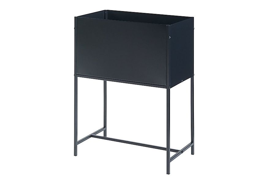 en.casa Blumenständer, »Porsgrunn« Metall 70 x 50 x 30 cm Schwarz günstig online kaufen