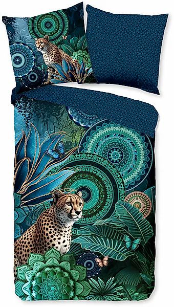 hip Wendebettwäsche »Nyah« 3 Stk. tlg. Satin, Reißverschluss, Wendeoptik, M günstig online kaufen