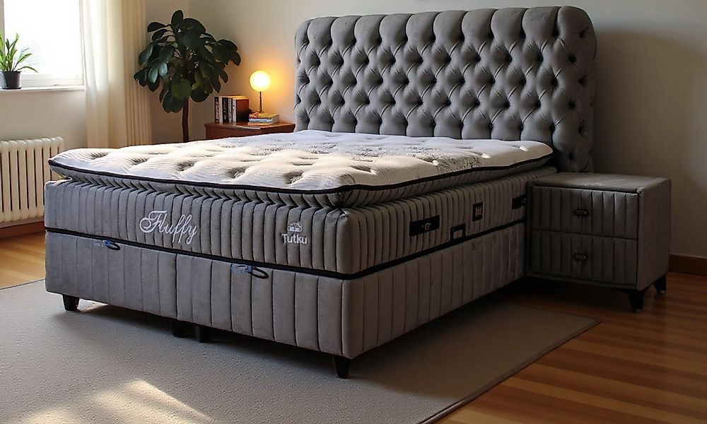 Pointhome Boxspringbett Set, Bss Bedding, Fluffy, günstig online kaufen