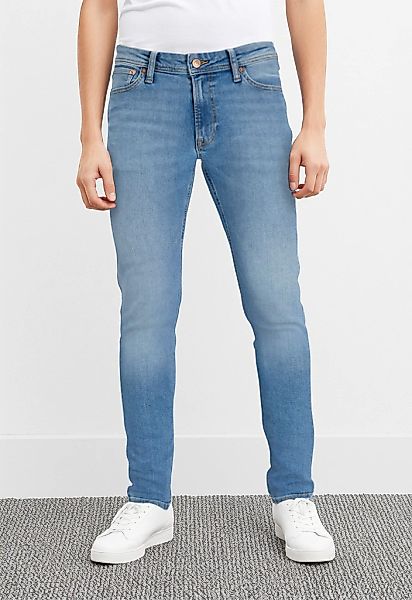 Jack & Jones Skinny-fit-Jeans "JJILIAM Skinny Jeans mit Used-Waschung für s günstig online kaufen