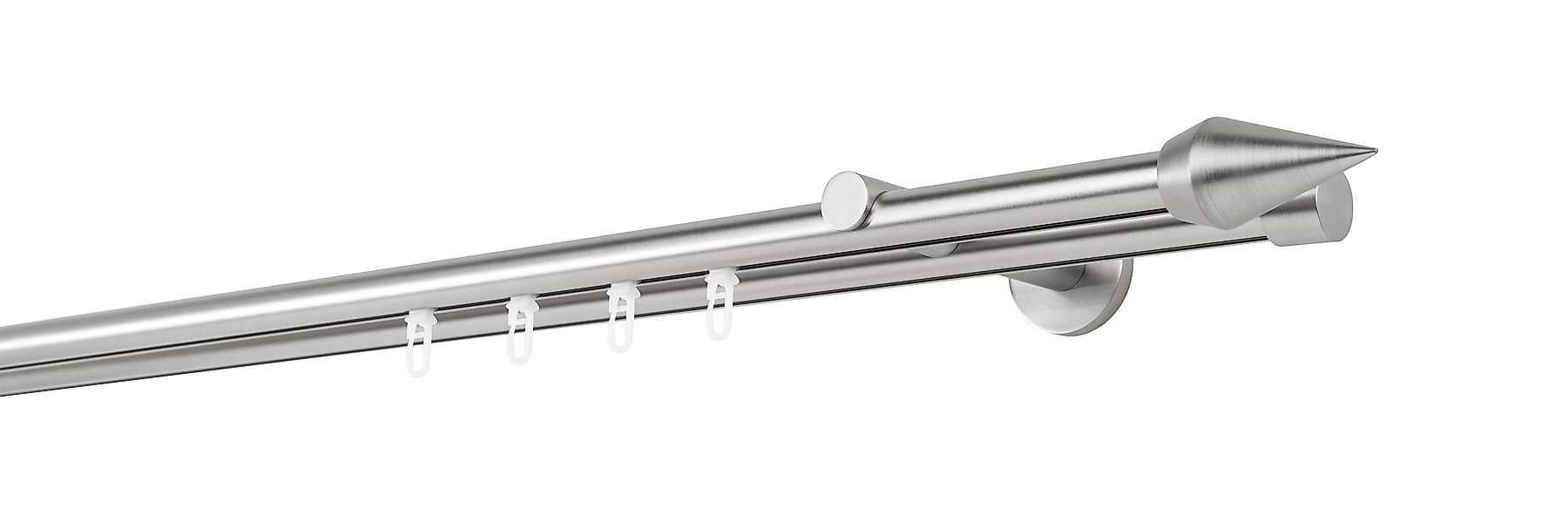 ondeco Gardinenstange Profil Wandabstand 12cm Kegel, günstig online kaufen