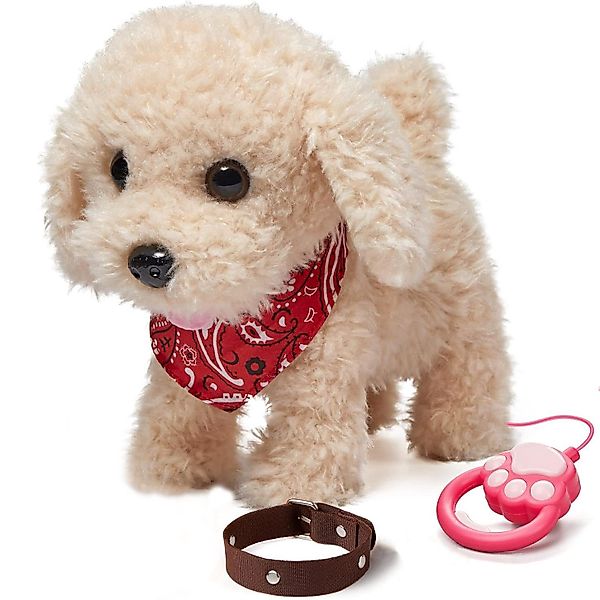 ZEUOPQ Plüschfigur Elektronisches Plüsch-Welpen-Hundespielzeug mit Fernbedi günstig online kaufen