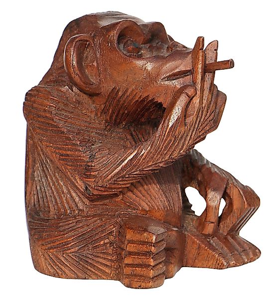 Wogeka Tierfigur rauchender Affe lustig Tier-Figur günstig online kaufen