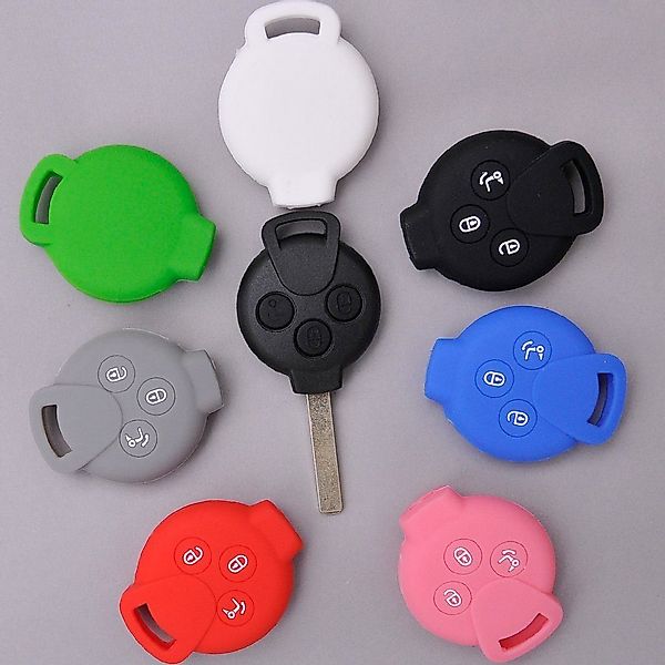 mt-key Schlüsseltasche Autoschlüssel Softcase Silikon Schutzhülle günstig online kaufen