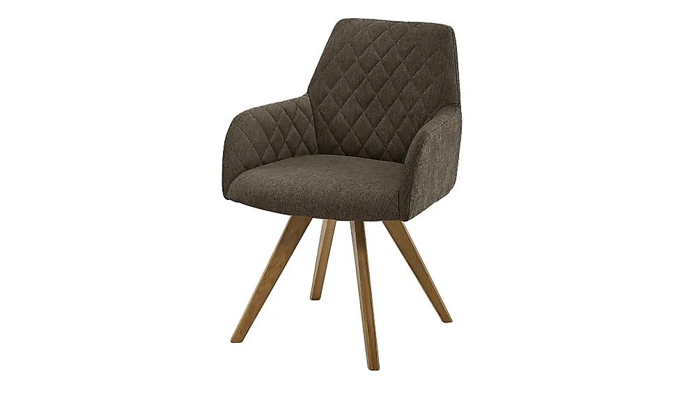 Dine + Mine Esszimmerstuhl  Bristol 1 ¦ braun ¦ Maße (cm): B: 61 H: 88 T: 6 günstig online kaufen