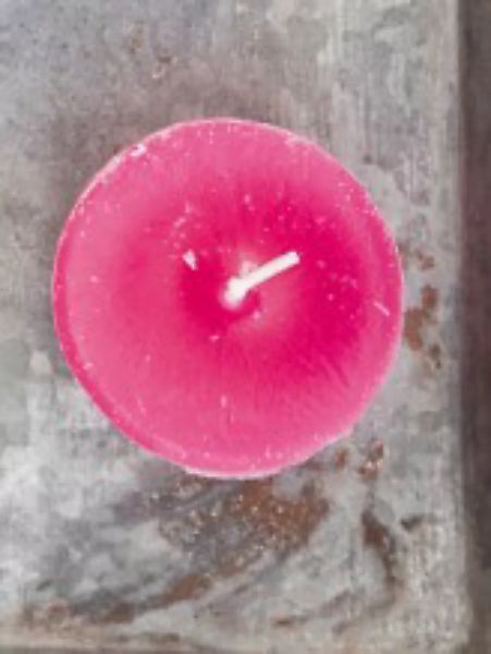 Schwimmkerze Pink Ø 8 cm günstig online kaufen