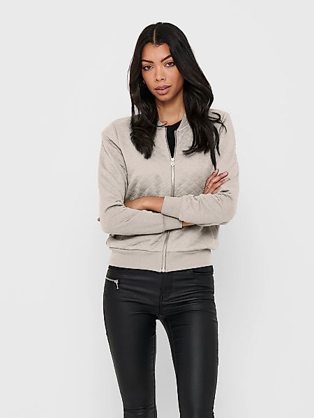 ONLY Sweatjacke "ONLJOYCE L/S BOMBER SWT NOOS" Polyester, regular fit günstig online kaufen