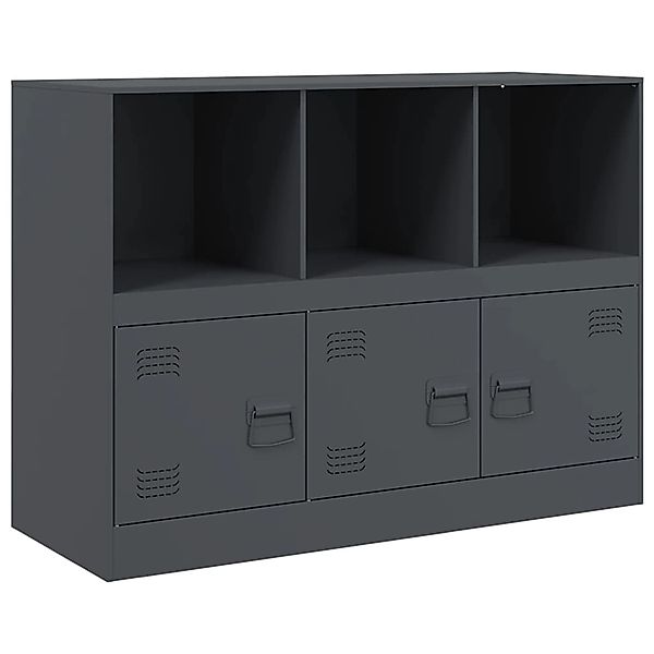 vidaXL Sideboard Anthrazit 99x39x73 cm Stahl 841789 günstig online kaufen