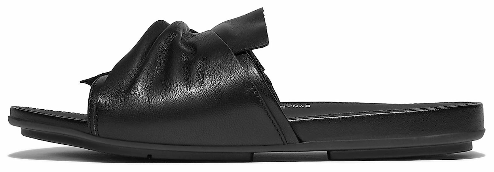 Fitflop GRACIE SOFT-TWIST LEATHER SLIDES Pantolette, günstig online kaufen