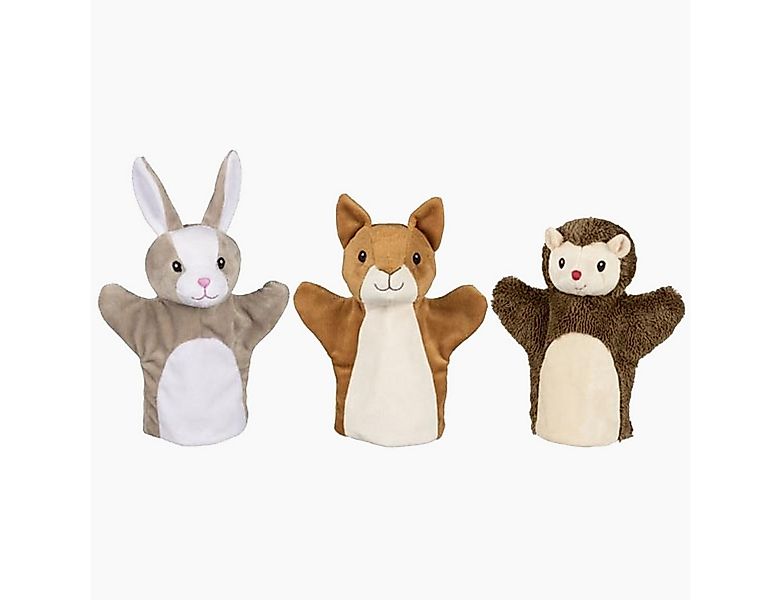 goki Handpuppe Handpuppen Eichhörnchen, Hase und Igel (Spar-Set, 3-tlg., Ei günstig online kaufen
