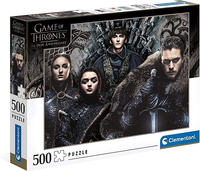 Clementoni® Puzzle Game of Thrones, 500 günstig online kaufen