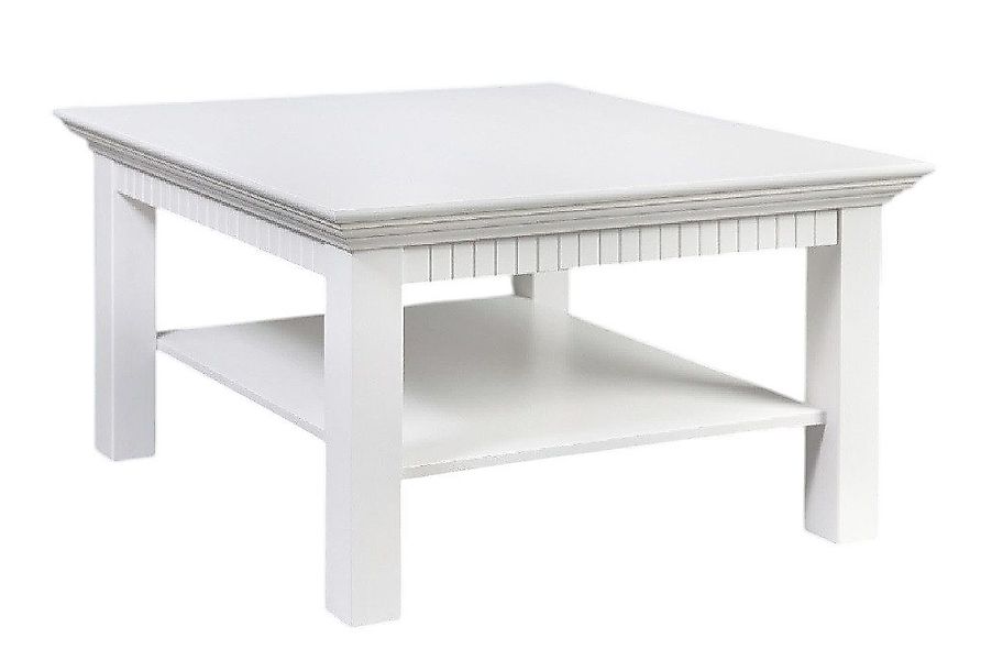 Clever-Moebel Couchtisch Couchtisch im Landhausstil, 76x76 cm, Tiefe: 76cm, günstig online kaufen
