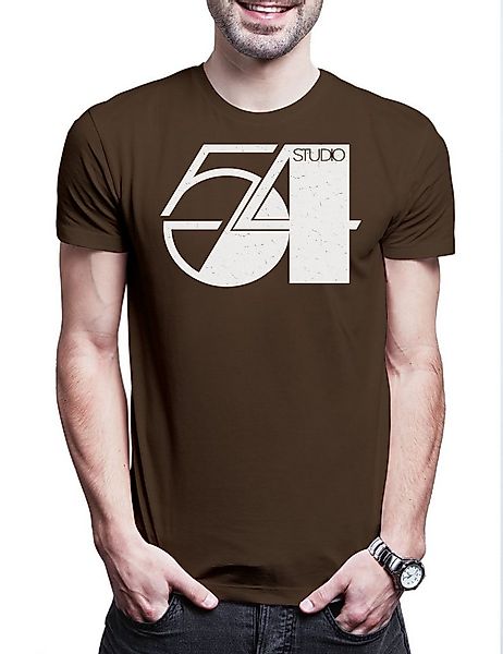 Urban Backwoods Print-Shirt Studio 54 A2 Herren T-Shirt New York Nightclub günstig online kaufen