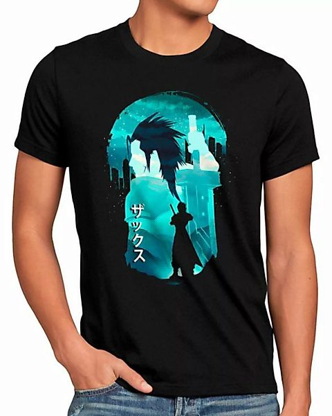 style3 Print-Shirt Herren T-Shirt Soldier First Class final fantasy VII reb günstig online kaufen